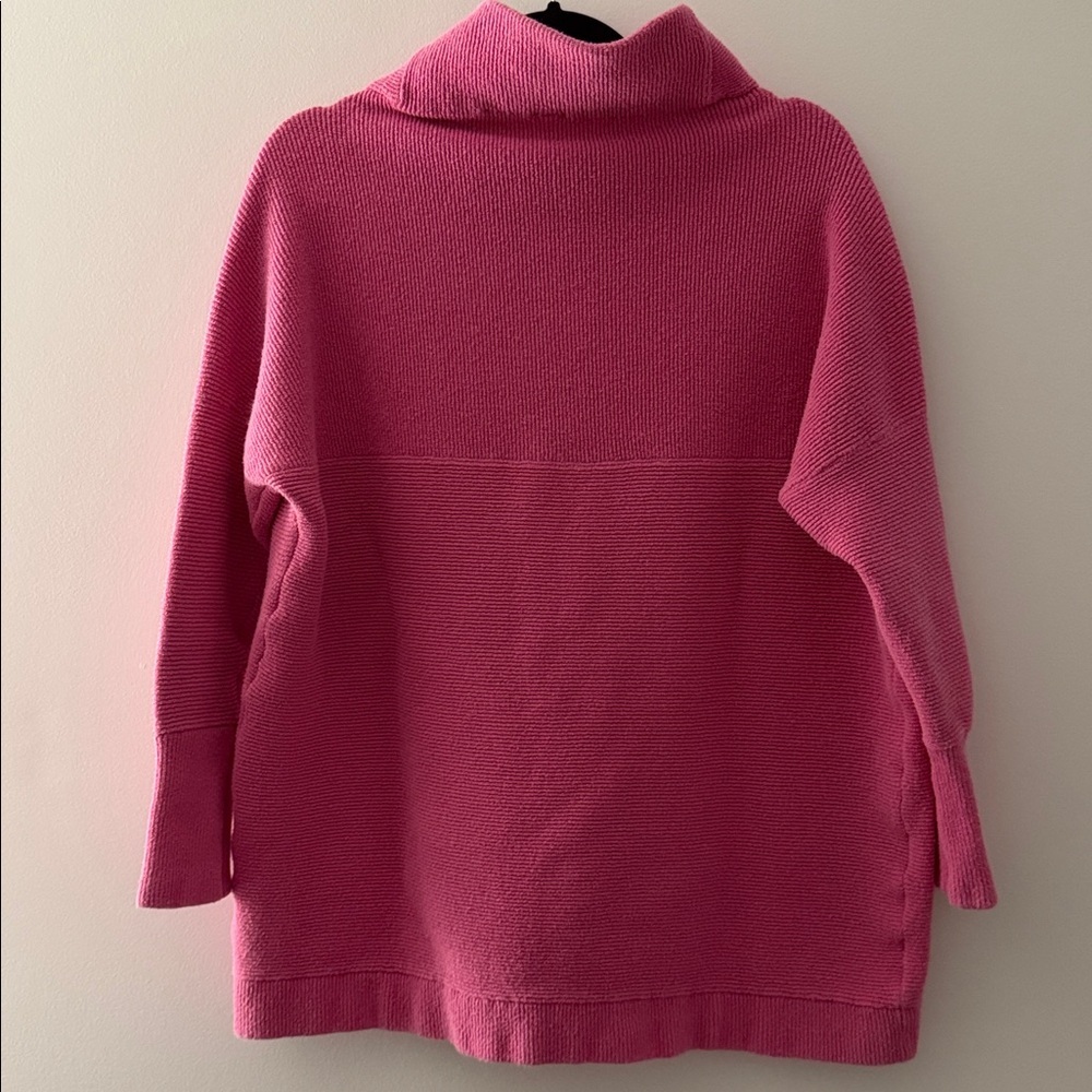 Free People Pink Slouchy Ottoman small - Picture 4 of 6